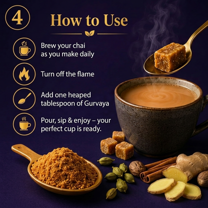Royal Blend – Premium Jaggery Chai Enhancer