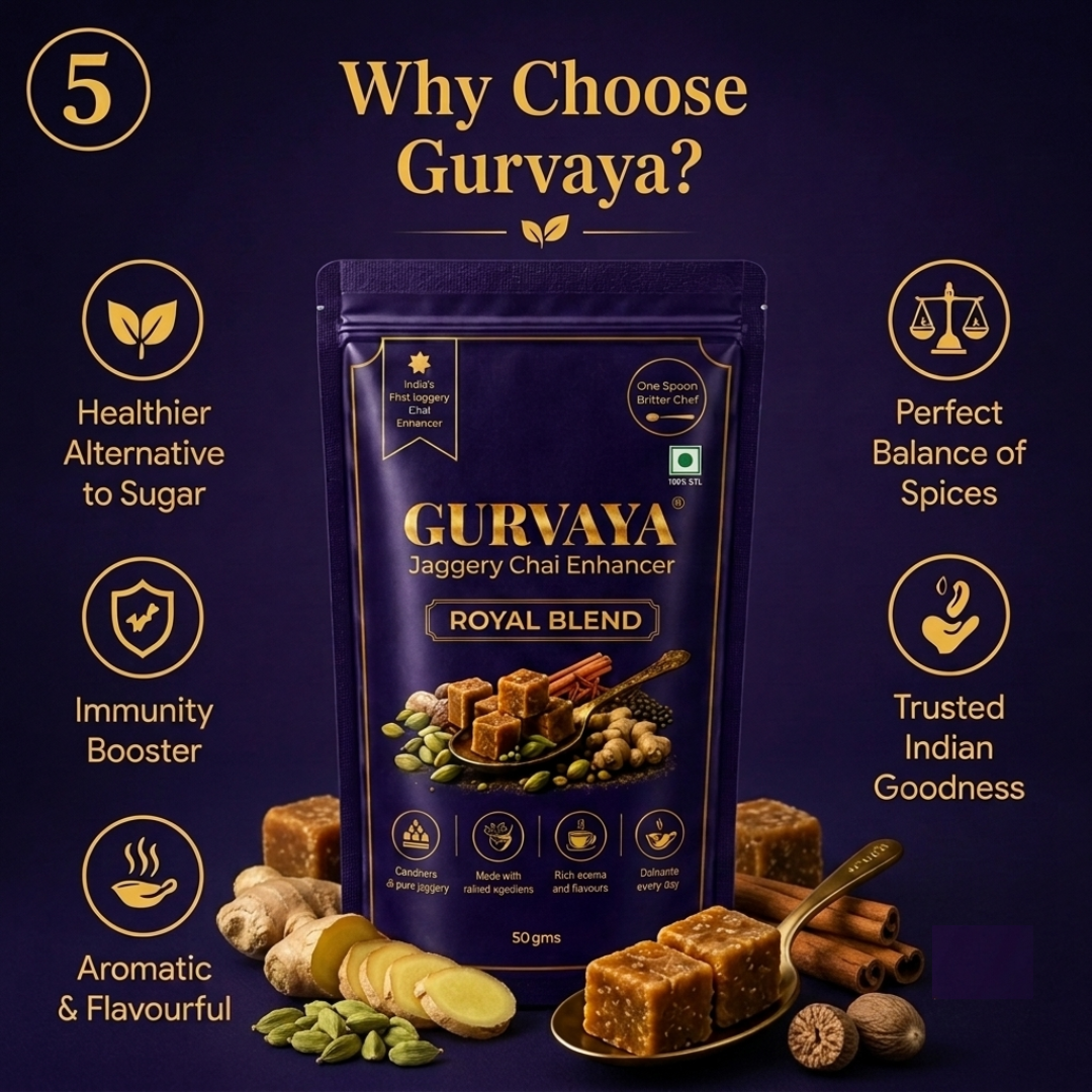 Royal Blend – Premium Jaggery Chai Enhancer