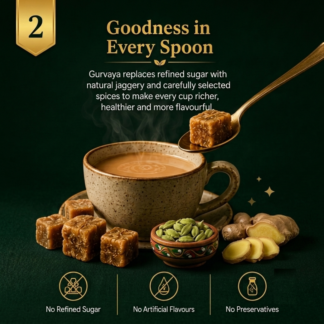 Classic Blend – Premium Jaggery Chai Enhancer