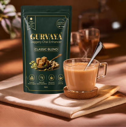 Classic Blend – Premium Jaggery Chai Enhancer