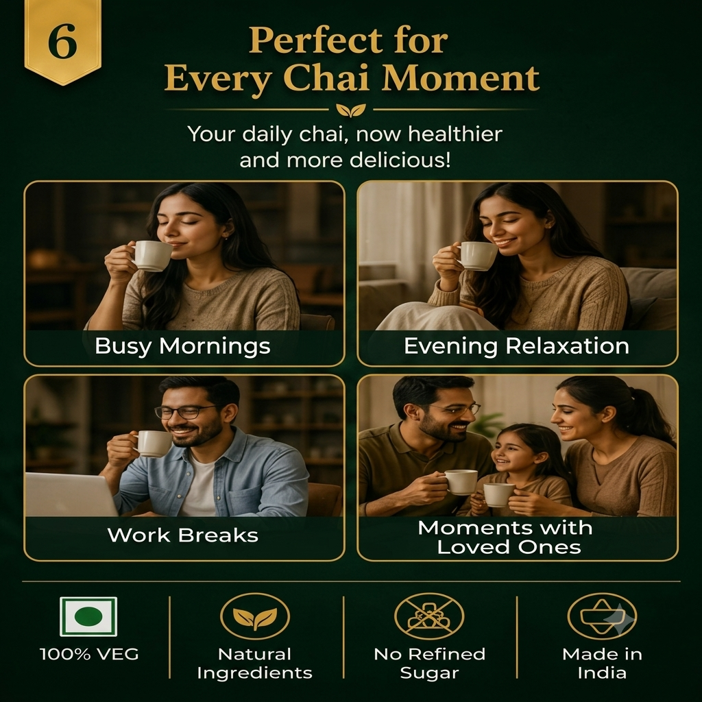 Classic Blend – Premium Jaggery Chai Enhancer