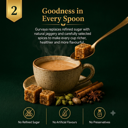 Classic Blend – Premium Jaggery Chai Enhancer