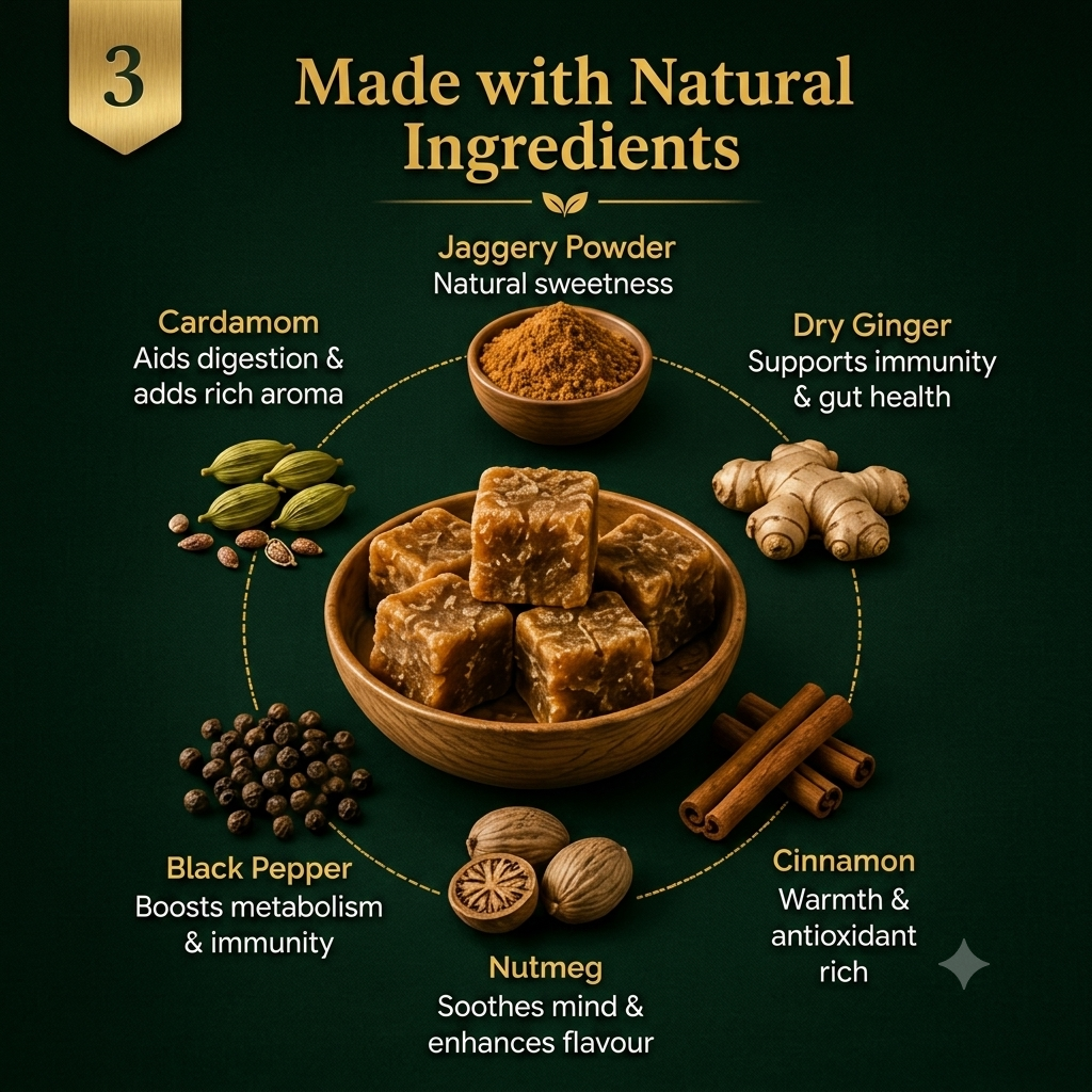 Classic Blend – Premium Jaggery Chai Enhancer
