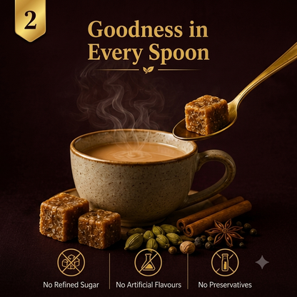 Kadak Blend – Premium Jaggery Chai Enhancer