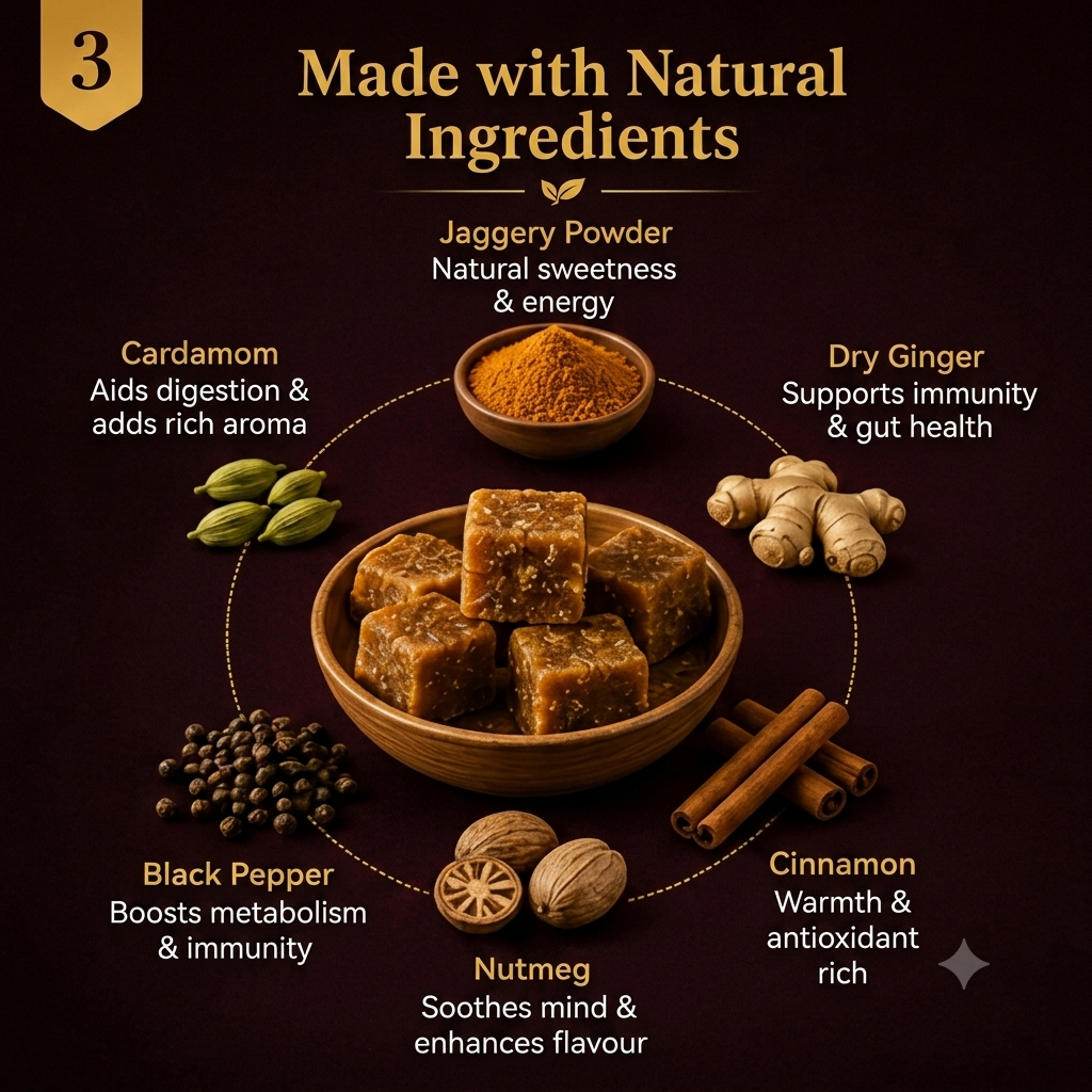 Kadak Blend – Premium Jaggery Chai Enhancer