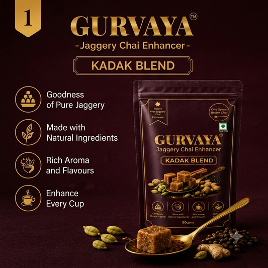 Kadak Blend – Premium Jaggery Chai Enhancer