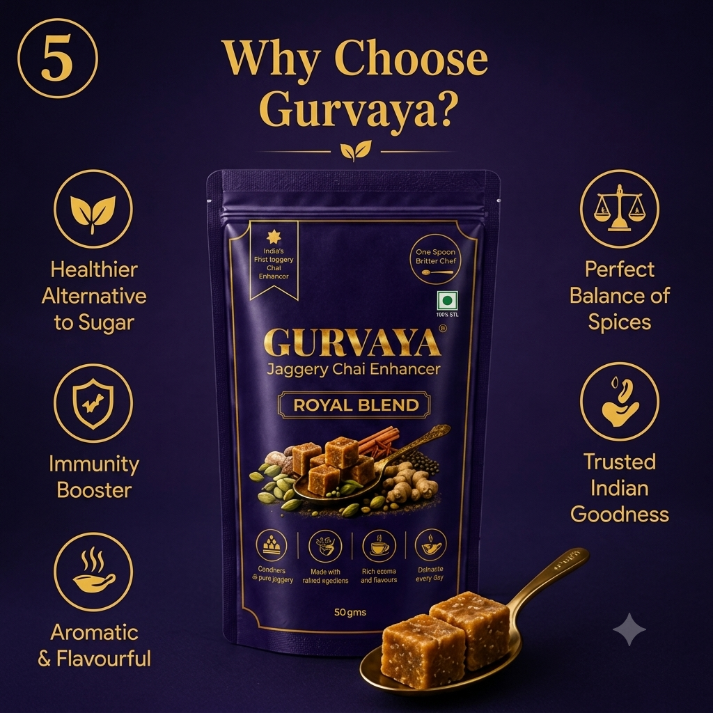 Royal Blend – Premium Jaggery Chai Enhancer